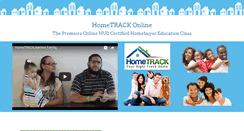 Desktop Screenshot of hometrackonline.org